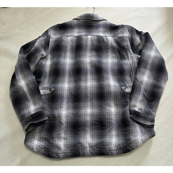 Carhartt Boy's Flannel Button Up Plaid Jacket Size 20 XXL - Picture 7 of 9